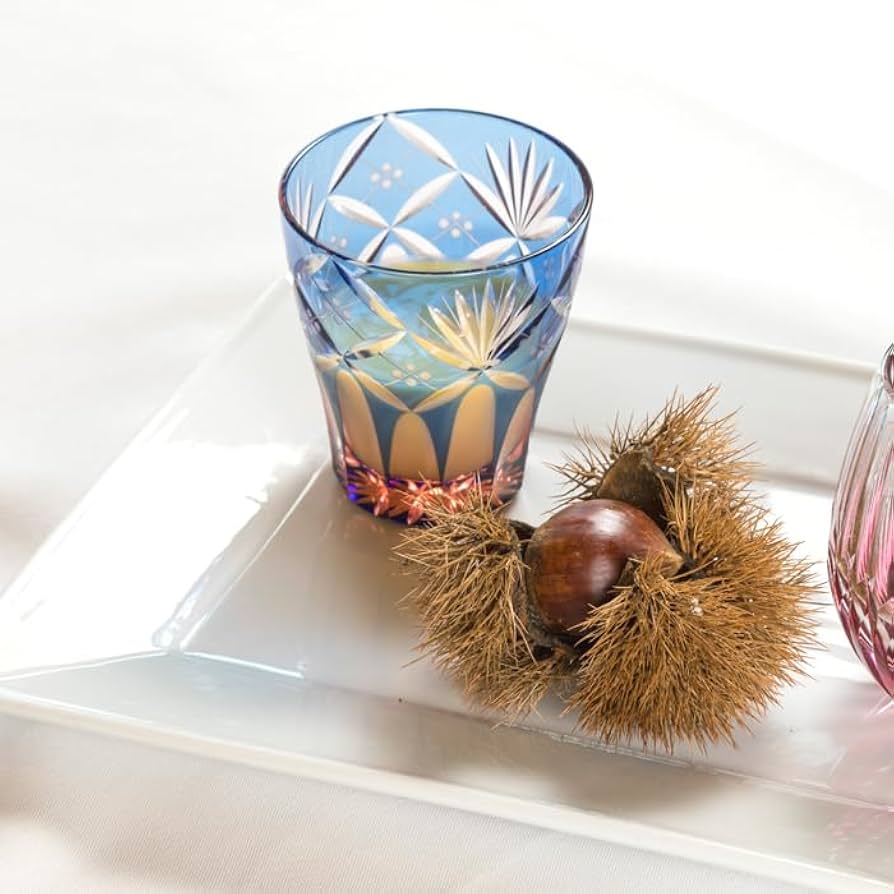 Amazon | 硝子工房 彩鳳 江戸切子 焼酎グラス ロックグラス タンブラー