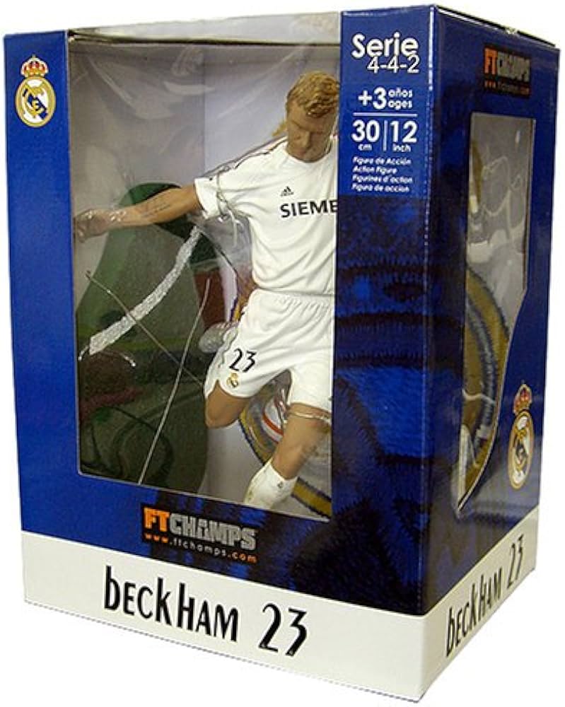 Amazon | FT Champs - Real Madrid: 12 Inch Deluxe Figure ベッカム