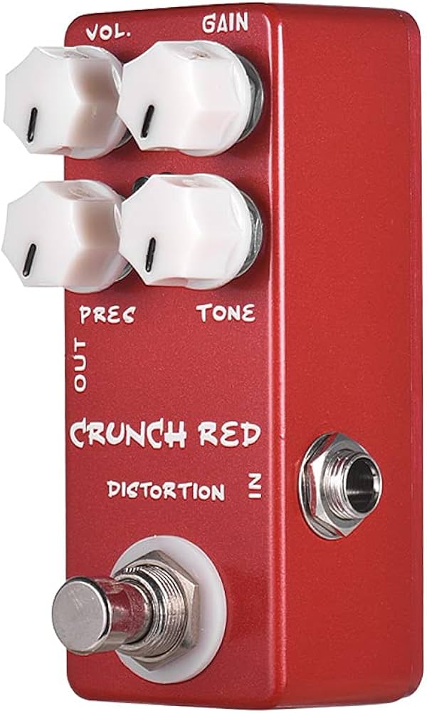 Amazon.co.jp: ZEYUAN CRUNCH RED ディストーション ギター