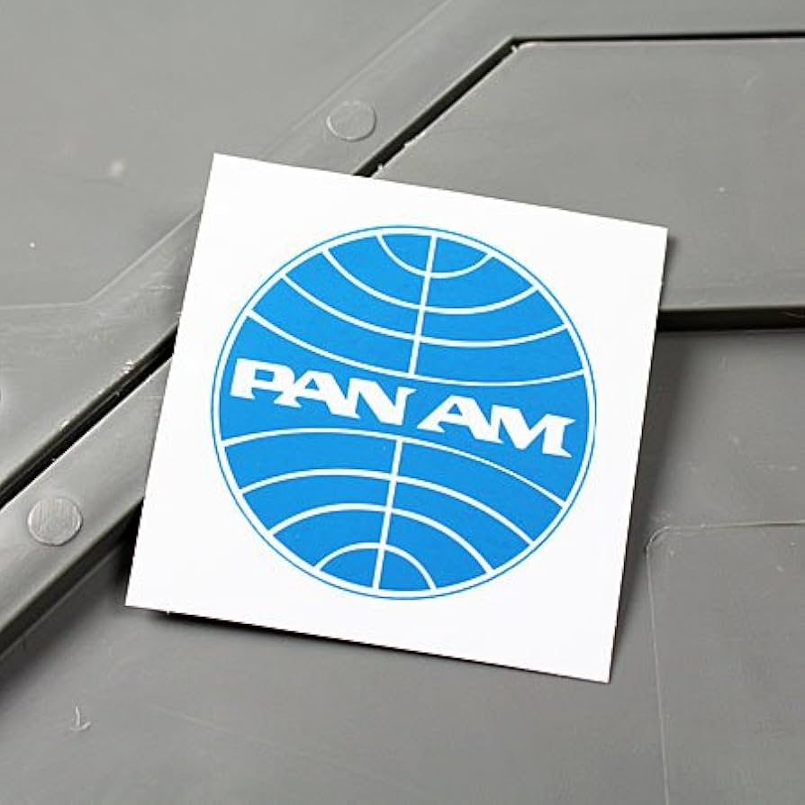 Amazon | ステッカー パンナム PAN AM パンアメリカン航空＿SC-MS059