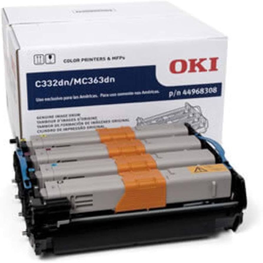Amazon.com: Okidata 44968308 20k CMYK Image Drum for C332/mc363