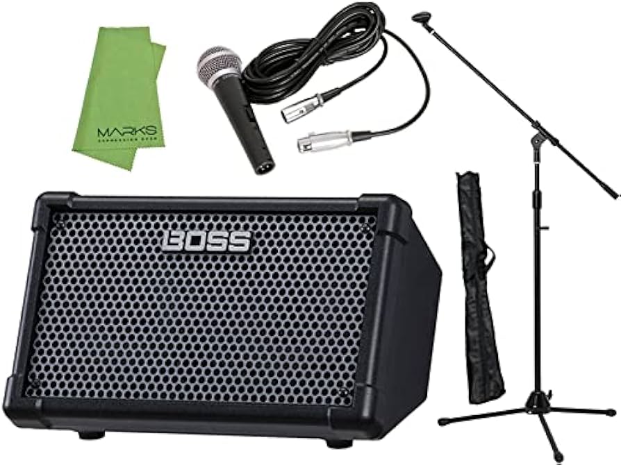 Amazon | 【ボーカルセット】BOSS CUBE STREET II BLACK ［CUBE-ST2