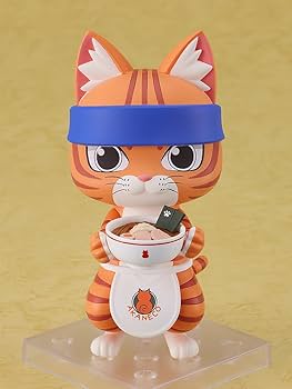 Amazon.com: Red Cat Ramen: Bunzo Nendoroid Action Figure : Toys