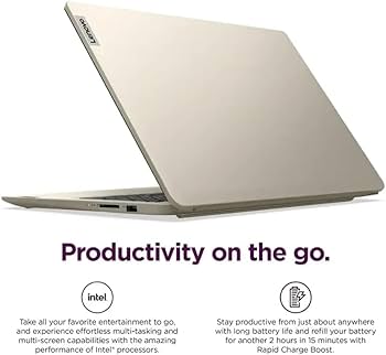 Amazon.com: Lenovo IdeaPad 15.6 inch Laptop Computer with