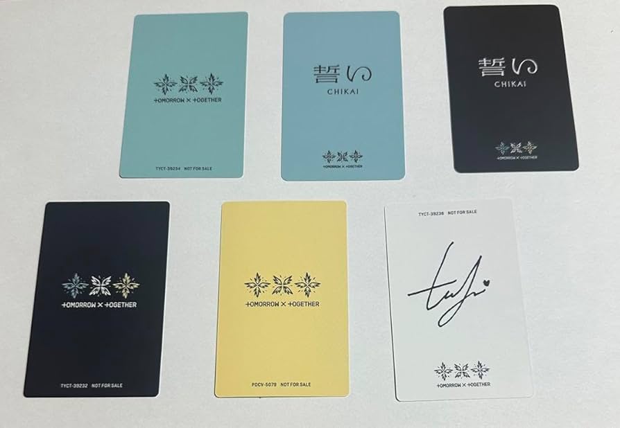 Amazon.co.jp: txt テヒョン トレカ セット 誓い ラキドロ : おもちゃ