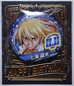 Dr.STONE 龍水 缶バッジ 109 dr.stone 渋谷109 コラボ 缶バッジ 龍水