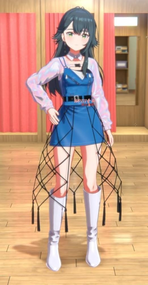 Amazon.co.jp: IUPIII ☆学園 月村手毬 コスプレ衣装 風 コスチューム