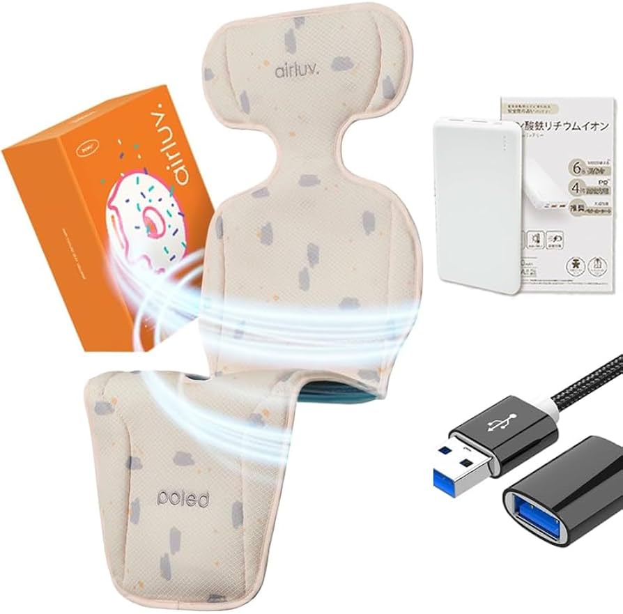 Amazon.co.jp: エアラブ4 (airluv4) ドーナツ ファン付ベビーカー