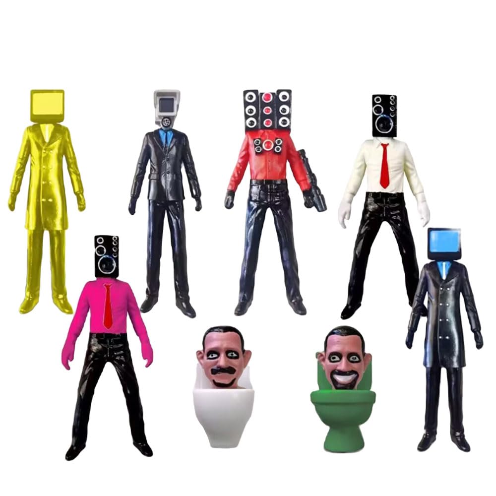 Amazon.co.jp: DEXSHUN スピーカーマンフィギュアモデル - 6~9個