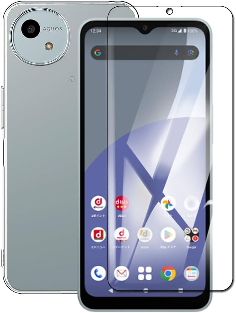 Amazon.co.jp: AQUOS Wish4 ケース + フィルム【日本製素材旭硝子製