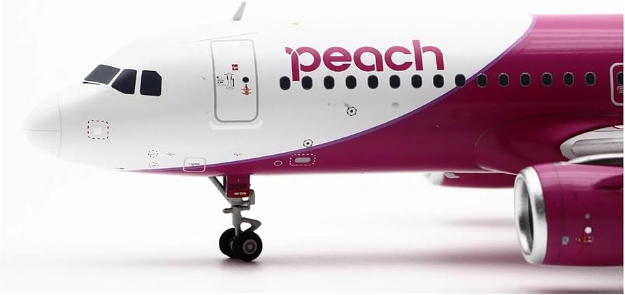 Amazon.co.jp: Airplane Model Complete 1:200 Peach Airlines Airbus