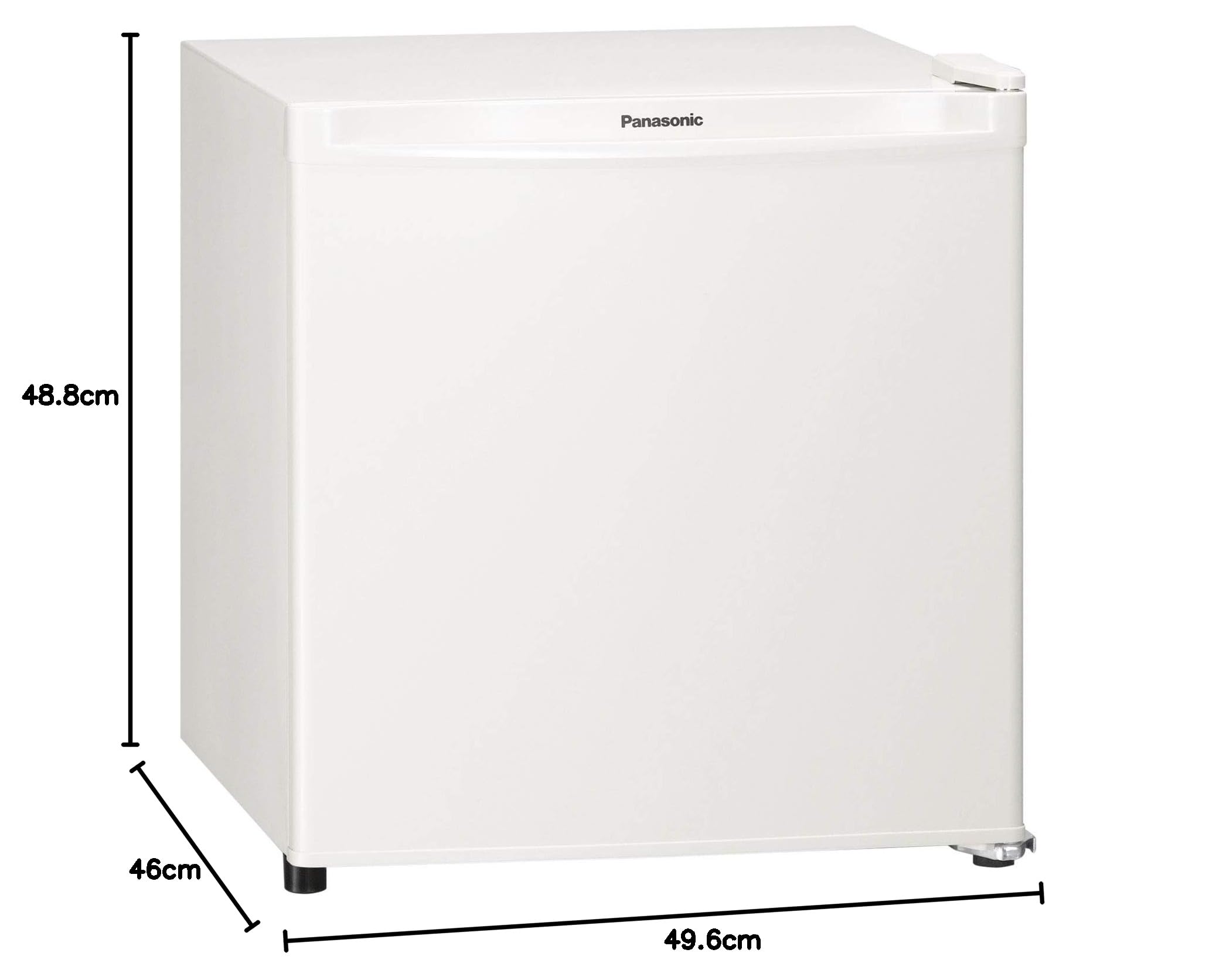 Amazon.co.jp: Panasonic 1ドア冷蔵庫 45L 直冷式 オフホワイト NR