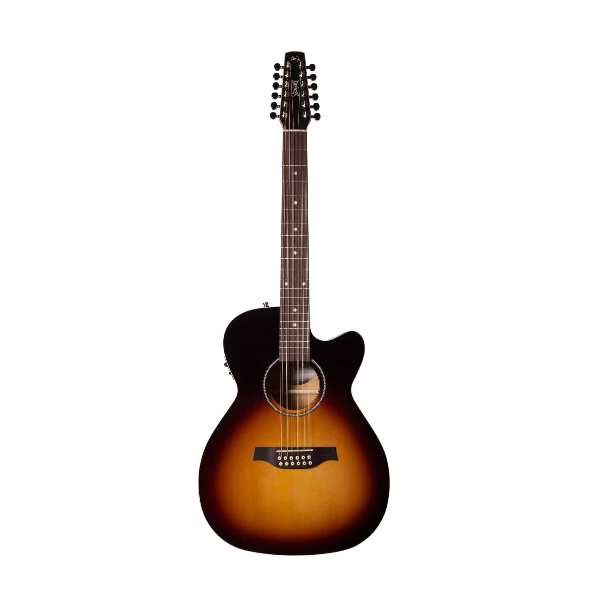 Amazon | Seagull 12弦アコースティックギター、右、サンバースト