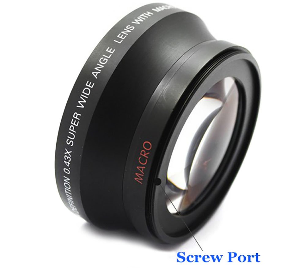 Amazon.com : 40.5mm Wide Angle Lens for Sony Alpha A5000, A5100