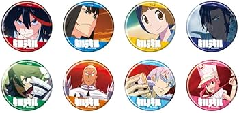 Amazon.co.jp: キルラキル 02 場面写イラスト 缶バッジ 8個入りBOX