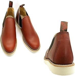 Amazon | [レッドウイング] RED WING ROMEO 8145 ロメオ 茶 サイドゴア