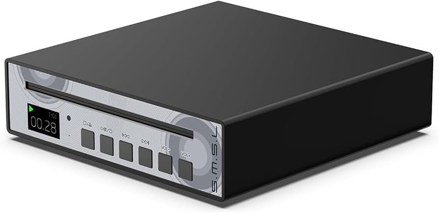 Amazon.co.jp: SMSL PL100 CDプレーヤー 3.5mm ヘッドホンアンプ 一