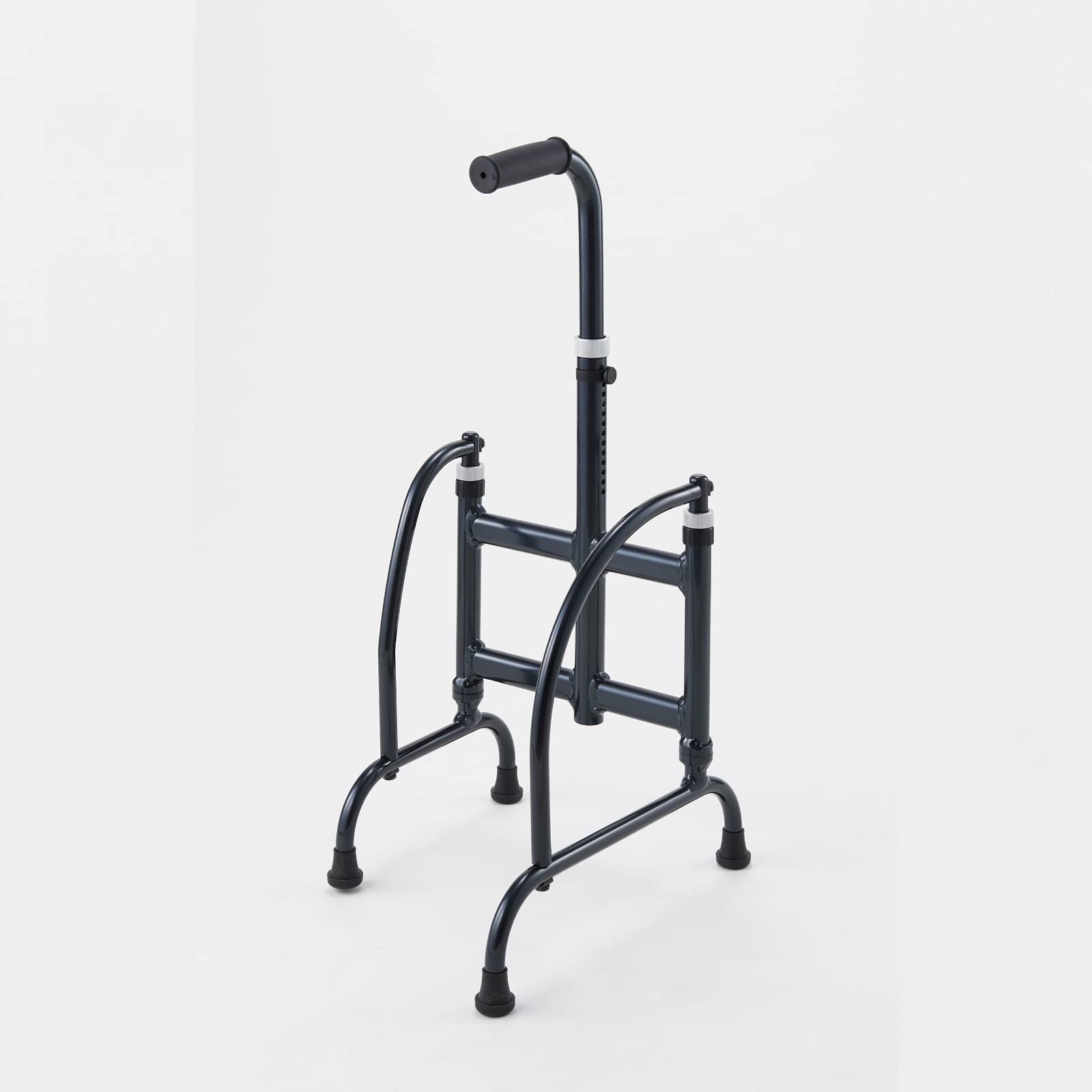 Amazon | ウェルファン 片手式歩行器 あゆめーる MgW 青墨 M | ウェル