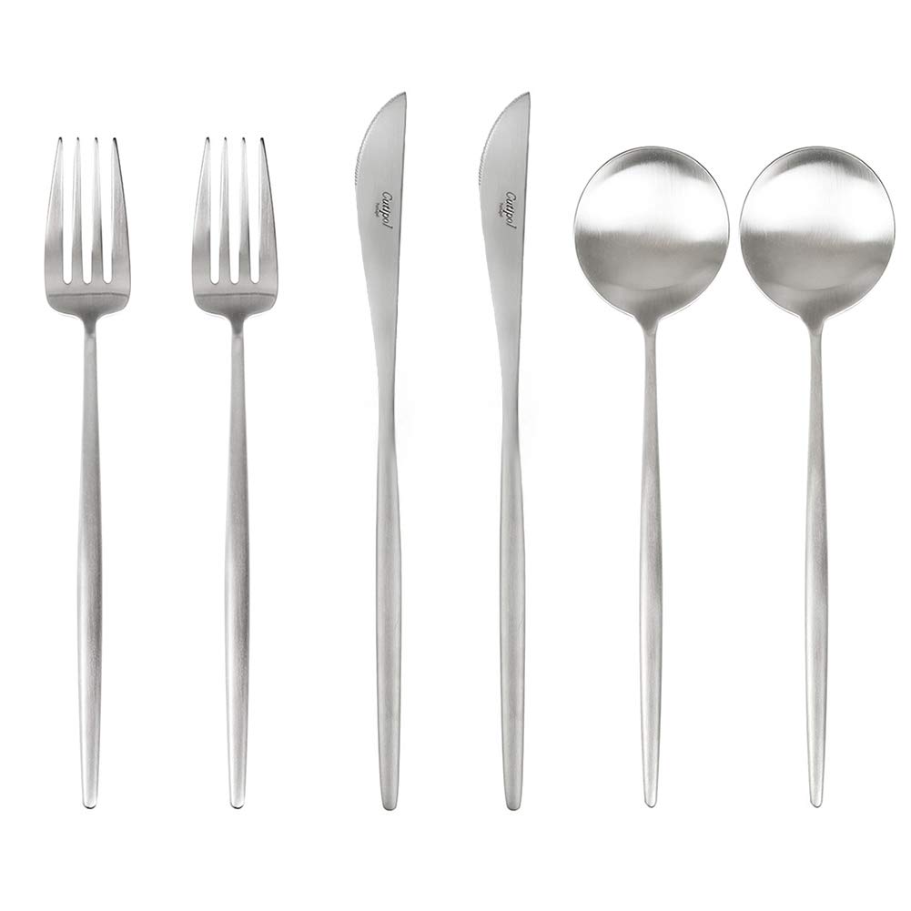 Amazon | クチポール(Cutipol) MOON ムーン マットシルバー ディナー