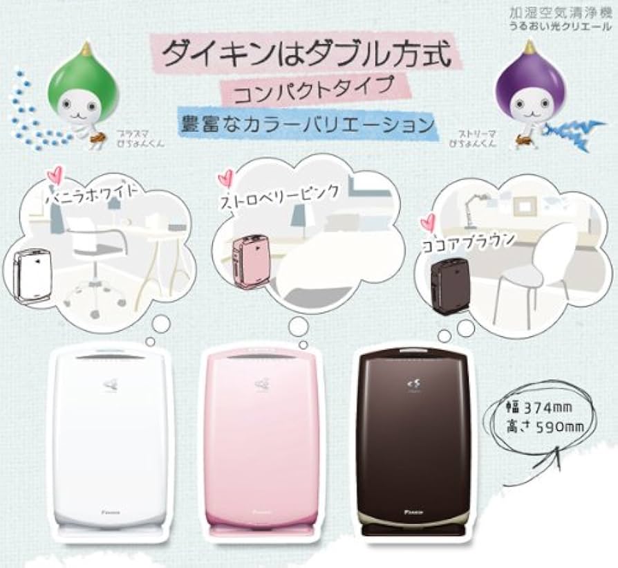 Amazon.co.jp: ダイキン(DAIKIN) 加湿空気清浄機「うるおい光