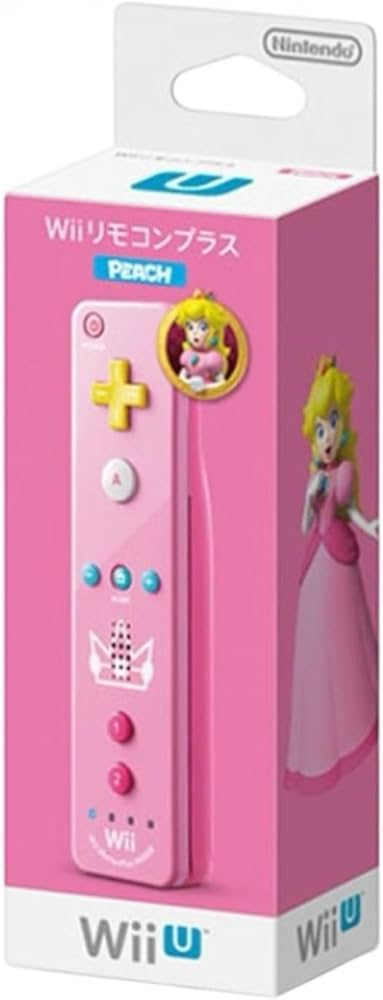 Amazon.co.jp: Wiiリモコンプラス (ピーチ) : ゲーム