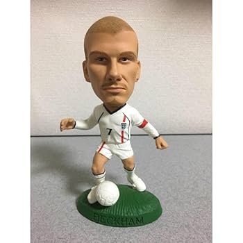 デビッド・ベッカム フィギュア 12インチ イングランド W杯 台座付