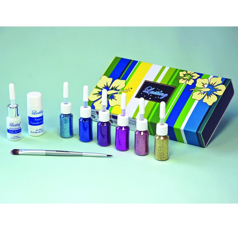 Amazon.co.jp: ボディジュエリー グリッター ミニサイズ 6色入