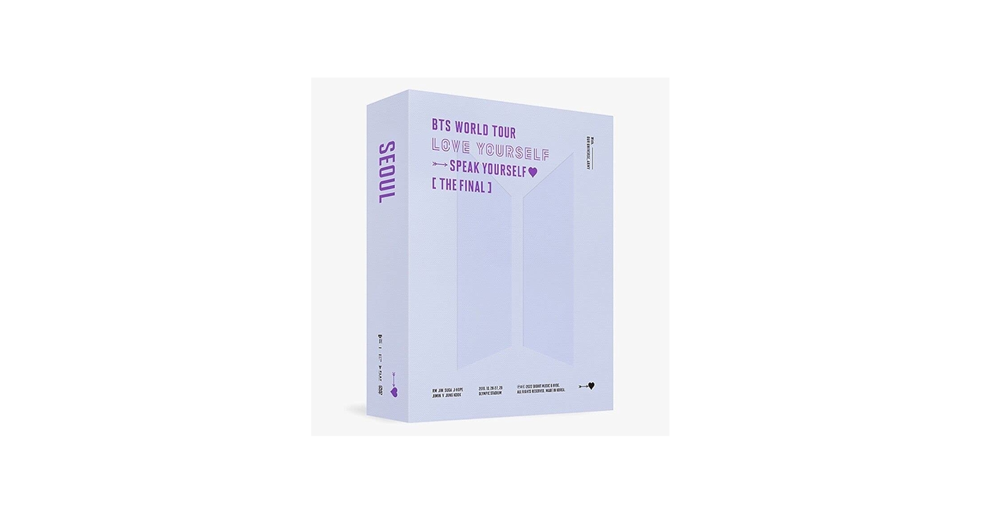 BTS - BTS WORLD TOUR LOVE YOURSELF SPEAK YOURSELF THE FINAL [ DVD