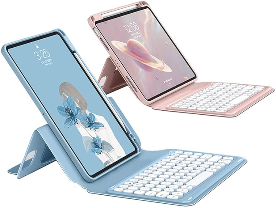 Amazon.com: SOUYOYIHI Vertical Magnetic Keyboard Case for iPad Air
