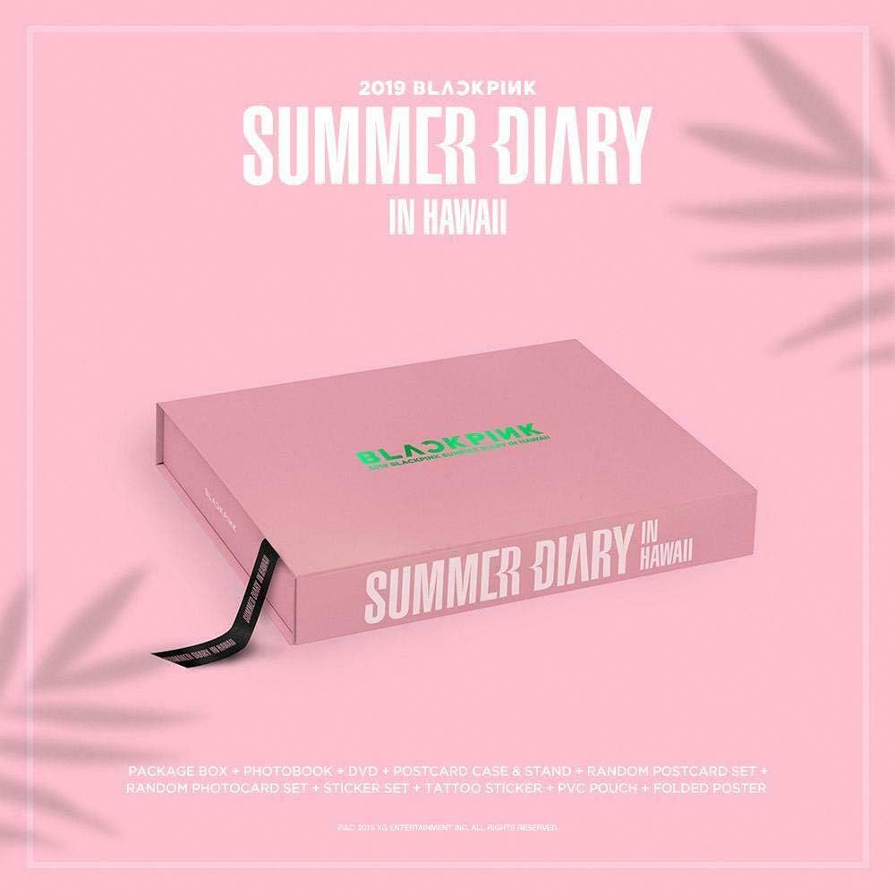 BLACKPINK - 2019 BLACKPINK'S SUMMER DIARY IN HAWAII DVD+Book+Card