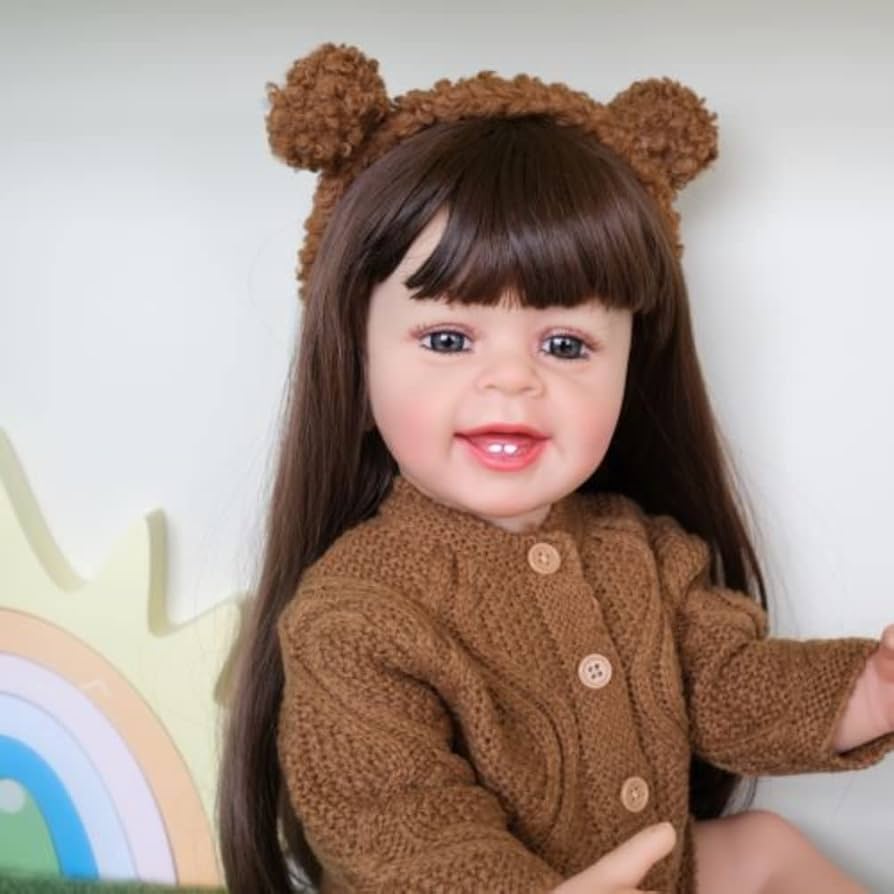 Amazon | Protow リボーンドール 55cmリアルな 笑顔赤ちゃん人形