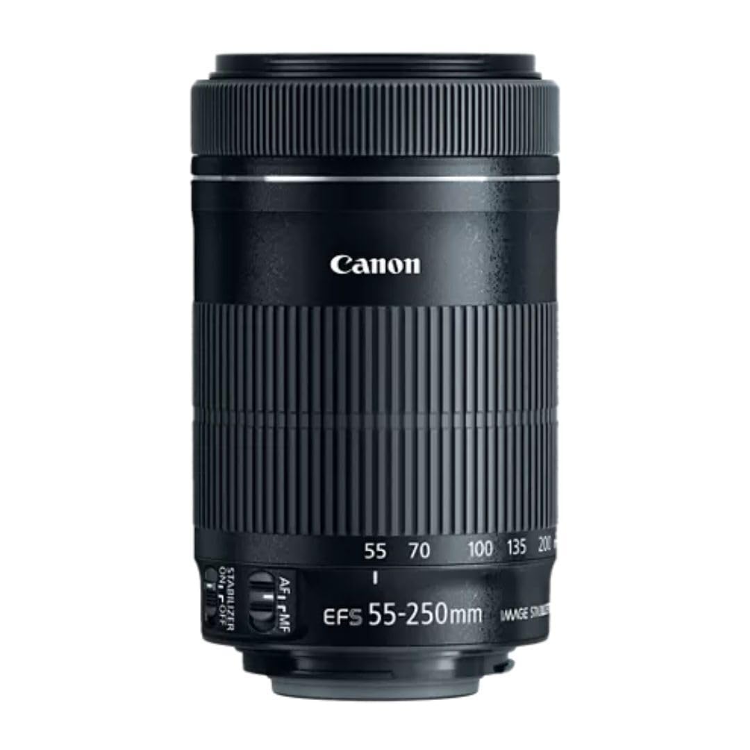 Amazon.com : Canon EF-S 55-250mm F4-5.6 is STM Lens for Canon SLR