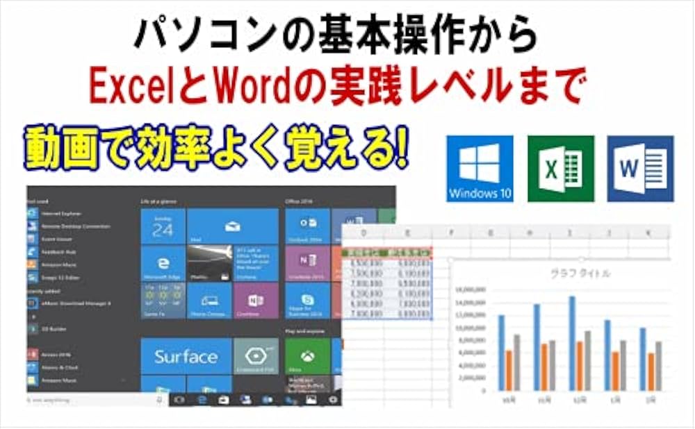 Amazon.co.jp: パソコン入門・エクセル ワード ウィンドウズ オフィス