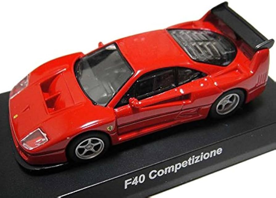 Amazon.co.jp: 京商 1/64 フェラーリ ミニカーコレクション4 F40