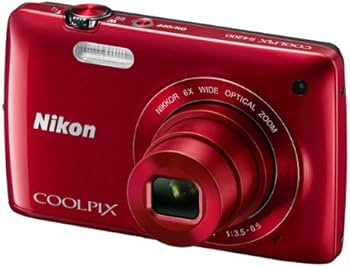 Amazon.com : Nikon COOLPIX S4200 16.0 MP Digital Camera (Red