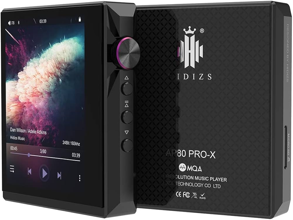 Amazon.com: HIDIZS AP80 Pro-X MP3 Player with Bluetooth, Digital