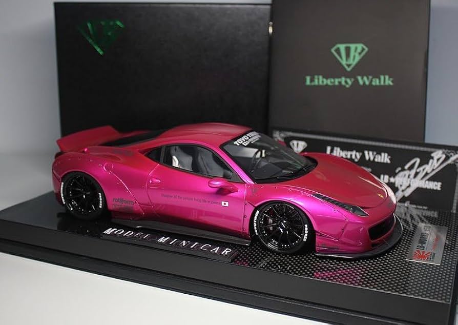 Amazon | LBWK 1/18 フェラーリ Ferrari 458 Italia LB Works Liberty