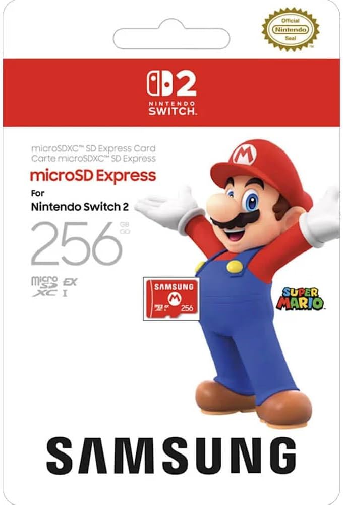 Amazon.com: Samsung microSD Express Card – 256GB for Nintendo