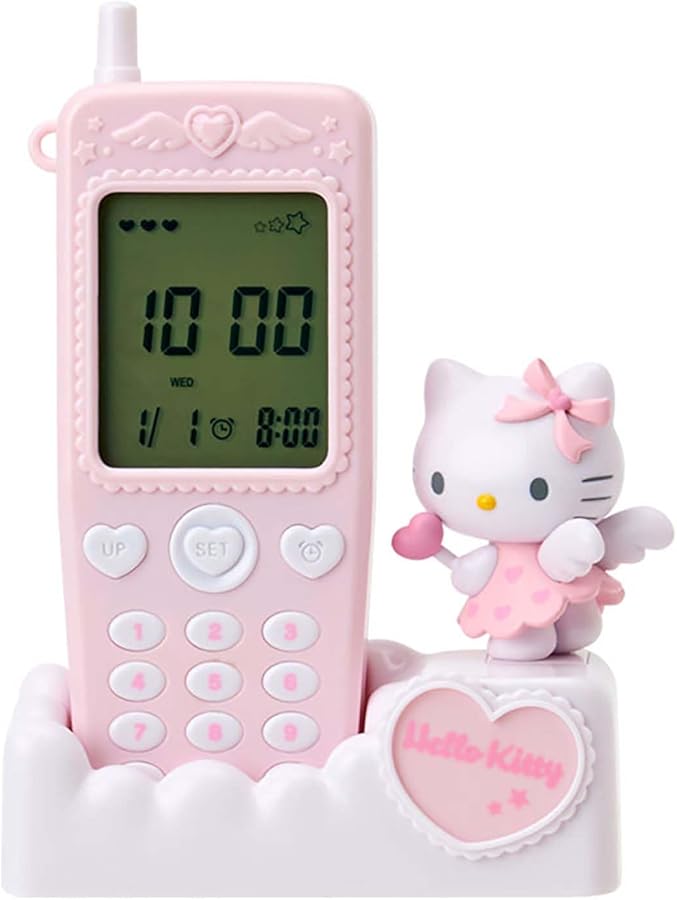 Amazon.co.jp: サンリオ(SANRIO) ガラケー形置き時計 ハローキティ