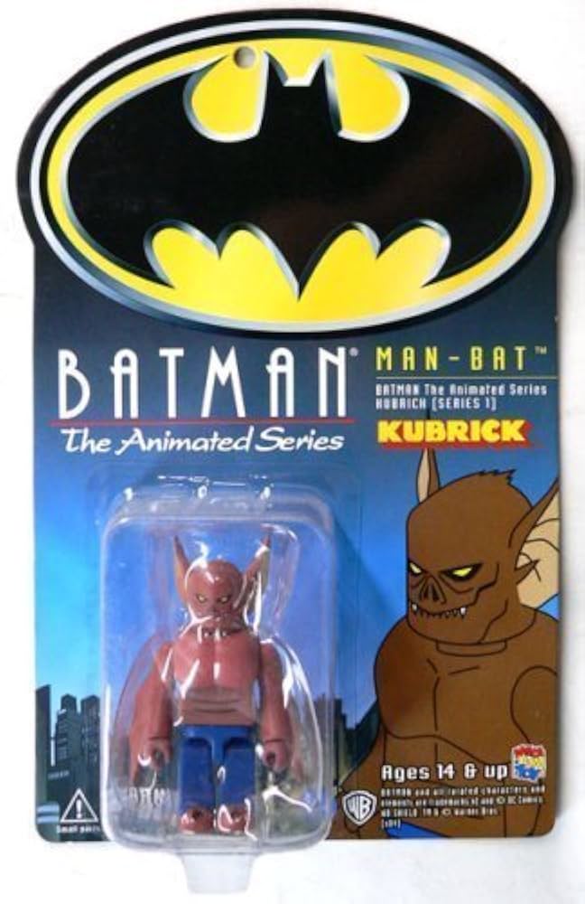 Amazon.com: Medicom Batman Animated Series Man Bat Kubrick Figure