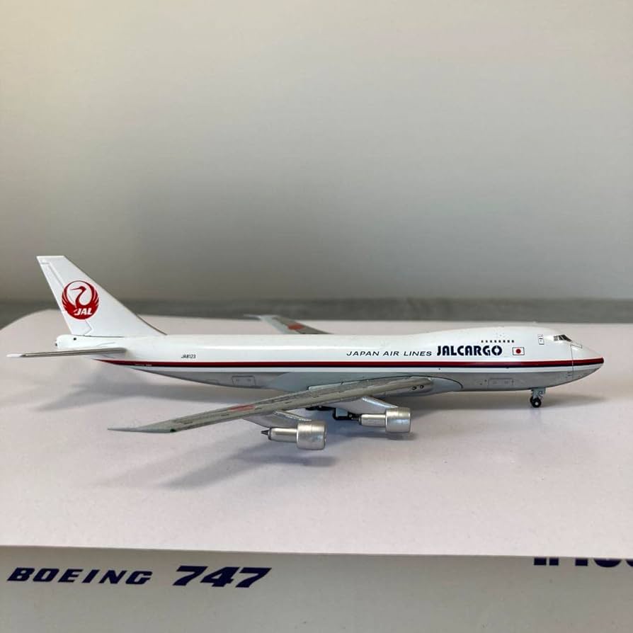JAL CARGO 747-200 (SCD) 日本航空貨物 ph 1:400 JAL CARGO 747-200
