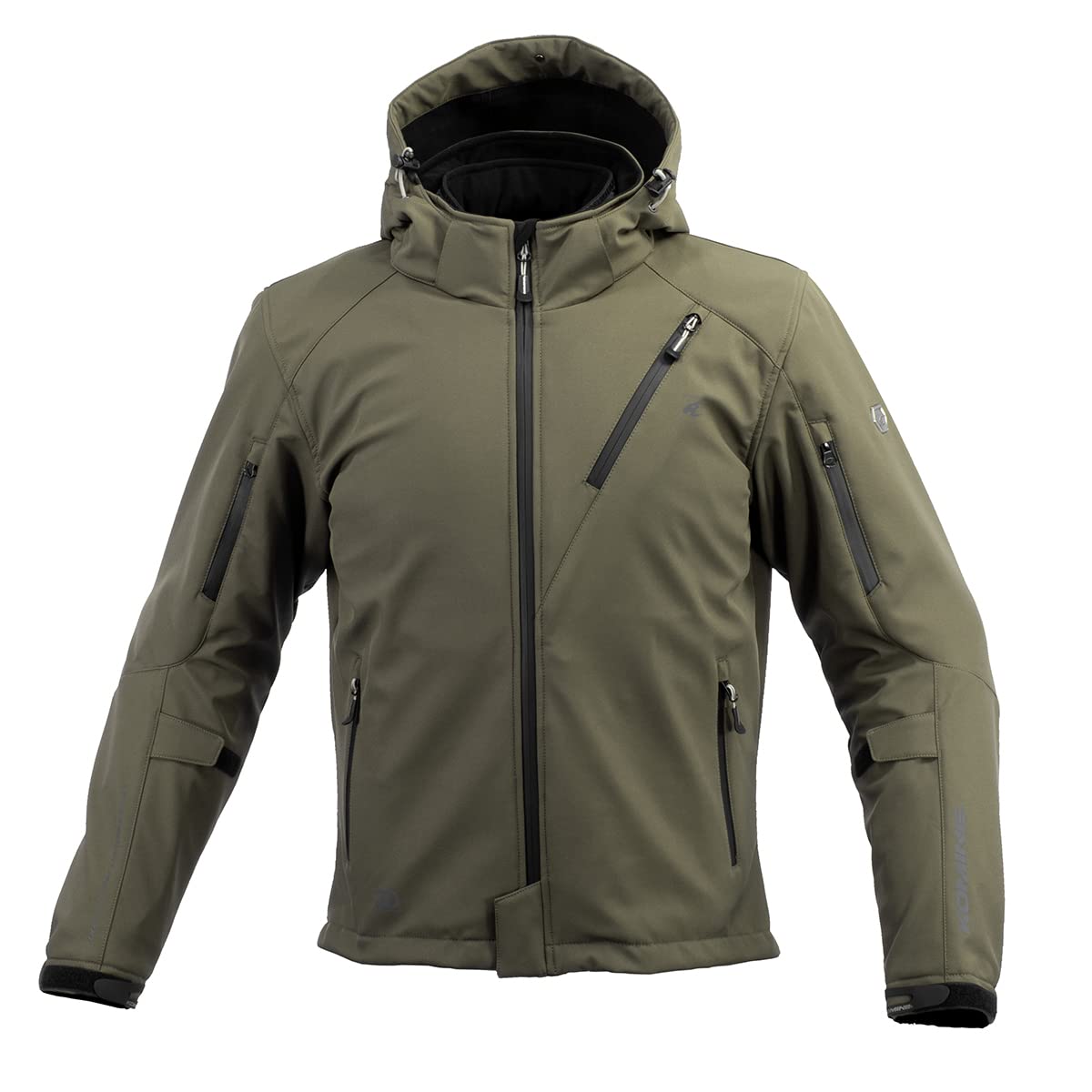 Amazon | [KOMINE] バイク用 ジャケット プロテクトソフトシェル