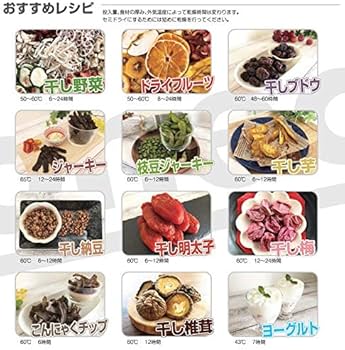 Amazon.co.jp: [ドラミニ] 家庭用食品乾燥機、フードドライヤー｜干し