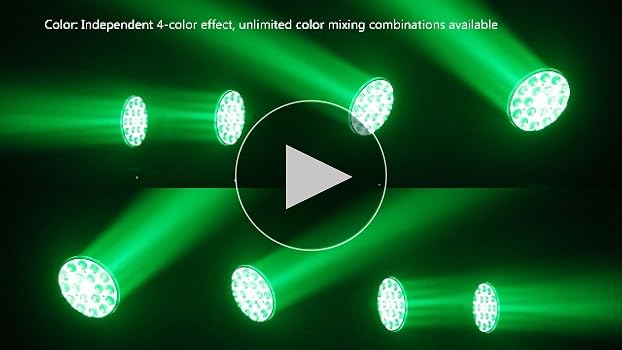 Amazon.com: 19x10W Moving Head Light Focusing/Beam/Wash/Zoom