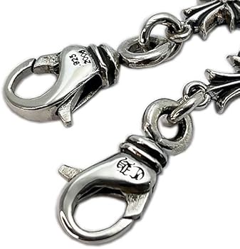 Amazon.co.jp: Chrome Hearts Necklace, Mask Holder, Roll Chain, 30