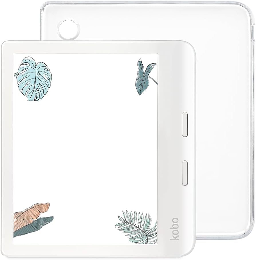 Amazon.co.jp: Kobo Libra Colour (White) Clear Case Set/Color