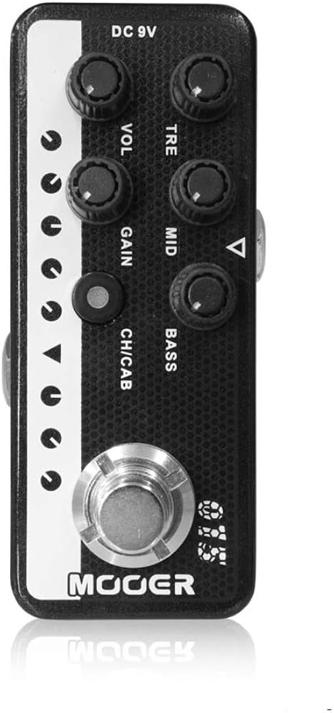 Amazon | Mooer Micro Preamp 015 プリアンプ ギターエフェクター