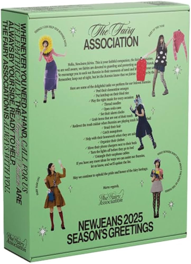 Amazon.com: NEWJEANS 2025 SEASON'S GREETINGS [THE FAIRY