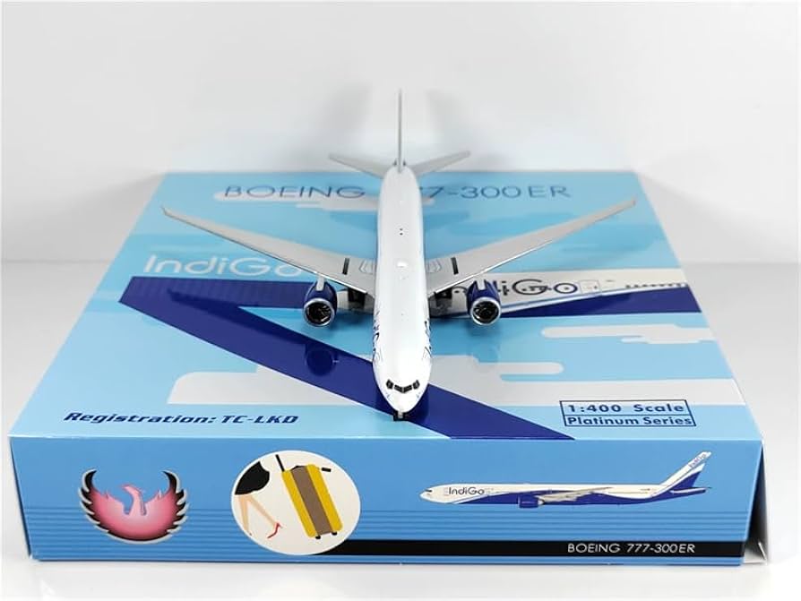 Amazon.com: ACE HOBBY Phoenix for Indigo Air for Boeing B777-300ER