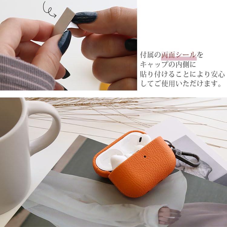 Amazon | ZENIX DESIGN TECH Airpods4 用 ケース カラビナ付き 第4世代